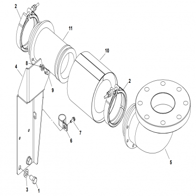 Dry Exhaust (With Sound Shield)&ldquo;40MDDCA,&rdquo;&ldquo;55MDDCB ,&rdquo;&ldquo;65MDDCC,&rdquo;&ldquo;80MDDCD,&rdquo;&ldquo;99MDDCE,&rdquo;&ldquo;40MDDCF