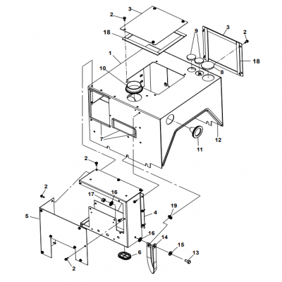 Control Housing“40MDDCA,”“55MDDCB ,”“65MDDCC,”“80MDDCD,”“99MDDCE,”“40MDDCF,”“50MDDCG,”“65MDDCH,”“8