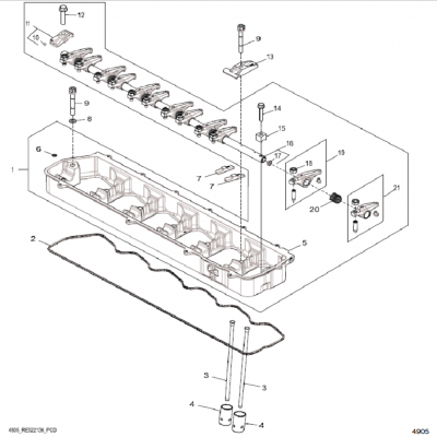 Group 49: Valve Train, continued  第49組：氣門機(jī)構(gòu)“GM93289,”“GM93285,”“GM91650,”“GM85414,”“GM85412,”“GM85410,”“GM51613,”&ld