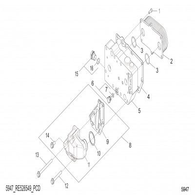 Group 59--1: Engine Oil Cooler, continued  第59-1組：發(fā)動機機油冷卻器，&amp;amp;amp;ldquo;GM93289,&amp;amp;amp;rdquo;&amp;amp;amp;ldquo;GM93285,&amp;amp;amp;rdquo;&amp;amp;amp;ldquo;GM91650,&a